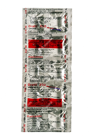 Oratil 250 MG Tablet 10