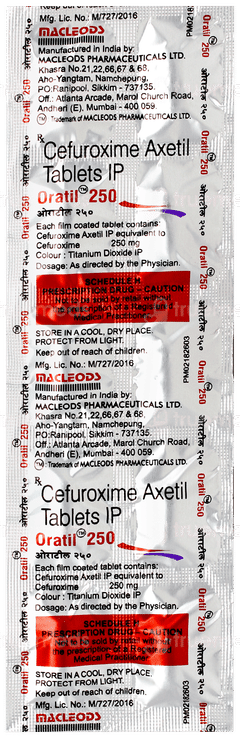 Oratil 250 Tablet 10