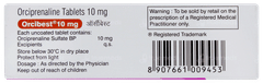 Orcibest 10mg Tablet 15 Orcibest 10mg Tablet 15