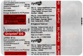 Oriprim Ds Tablet 10