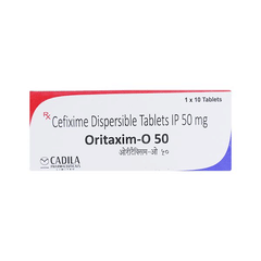 Oritaxim O 50 Mg Tablet 10
