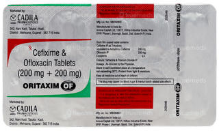 Oritaxim Of Tablet 10