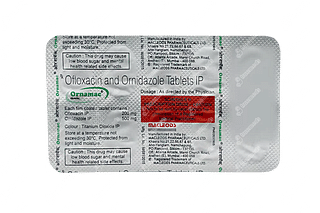 Ornamac 200/500 MG Tablet 10