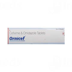 Ornicef 200/500 MG Tablet 10
