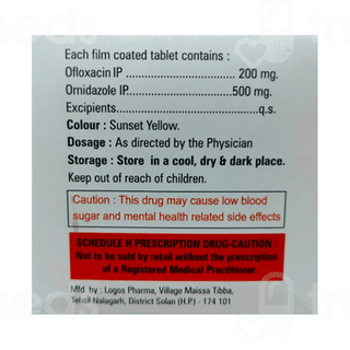 Ornistar 200/500 MG Tablet 10