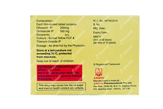 Ornof 200/500 MG Tablet 10