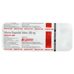 Orocef 200 Tablet 10 Orocef 200 Tablet 10