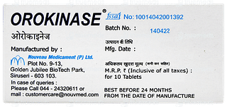 Orokinase Tablet 10