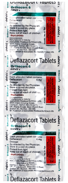 Orthocort 6 Tablet 10