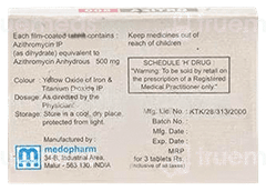Ortiza 500 Mg Tablet 3 Ortiza 500 Mg Tablet 3