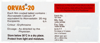 Orvas 20 Tablet 10