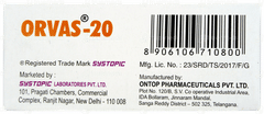 Orvas 20 Tablet 10