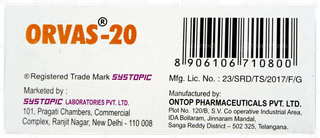 Orvas 20 Tablet 10