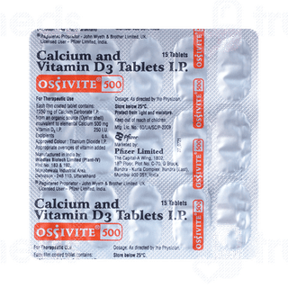 Ossivite 500 Tablet 15