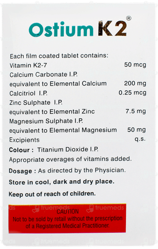Ostium K2 Tablet 15