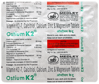 Ostium K2 Tablet 15