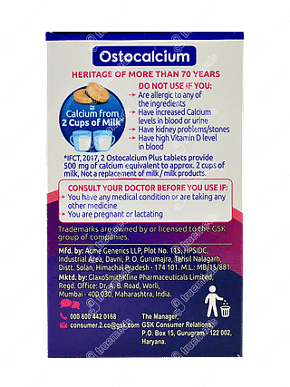 Ostocalcium Plus Tablet 30