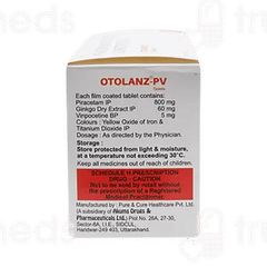Otolanz Pv Tablet 10 Otolanz Pv Tablet 10