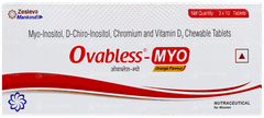 Ovabless Myo Orange Flavour Chewable Tablet 10