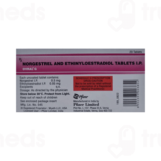Ovral G 0.03/0.15 MG Tablet 20