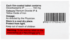 Oxcarb 150 Tablet 10 Oxcarb 150 Tablet 10