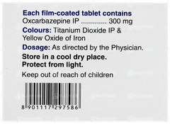 Oxcarb 300 Tablet 10 Oxcarb 300 Tablet 10