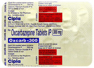 Oxcarb 300 Tablet 10