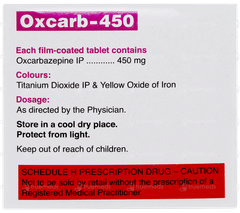 Oxcarb 450 Tablet 10 Oxcarb 450 Tablet 10