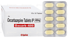 Oxcarb 600 Tablet 10