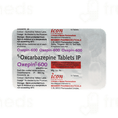 Oxepin 600 Tablet 10 Oxepin 600 Tablet 10