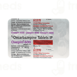 Oxepin 600 Tablet 10