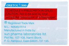 Oxetol 300 Tablet 10 Oxetol 300 Tablet 10