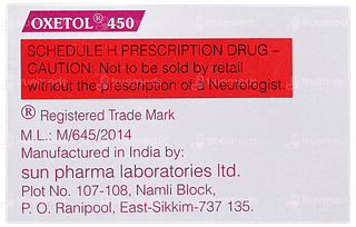 Oxetol 450 Tablet 10