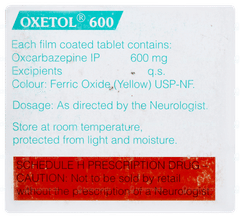 Oxetol 600 Tablet 10 Oxetol 600 Tablet 10