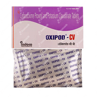 Oxipod Cv 200/125 MG Tablet 10