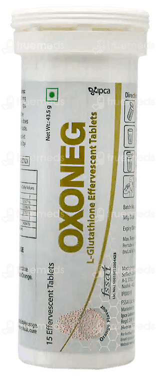 Oxoneg Orange Flavour Effervescent Tablet 15