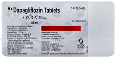 Oxra 10mg Tablet 14