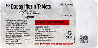 Oxra 10Mg Tablet 14