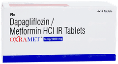Oxramet 5mg/1000mg Tablet 14 Oxramet 5mg/1000mg Tablet 14