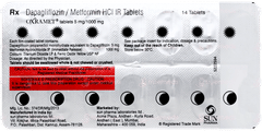 Oxramet 5mg/1000mg Tablet 14 Oxramet 5mg/1000mg Tablet 14