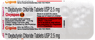 Oxyspas 2.5 Tablet 10