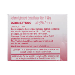 Ozomet 500 Tablet 10