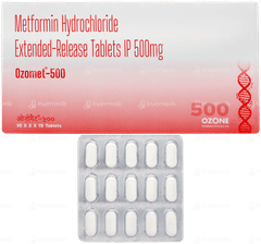 Ozomet 500 Tablet 15