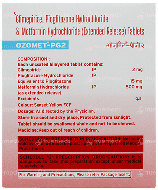 Ozomet Pg2 Tablet 15