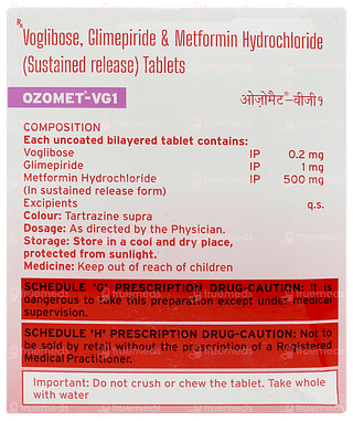 Ozomet Vg1 Tablet 15