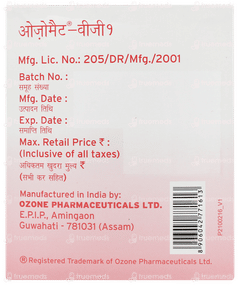 Ozomet Vg1 Tablet 15 Ozomet Vg1 Tablet 15