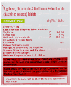 Ozomet Vg2 Tablet 15 Ozomet Vg2 Tablet 15