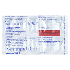 Ozorox 500 Mg Tablet 10