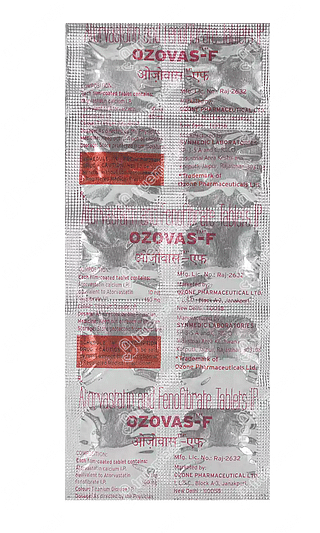 Ozovas F 10/160 MG Tablet 10