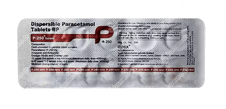 P 250 MG Tablet 10